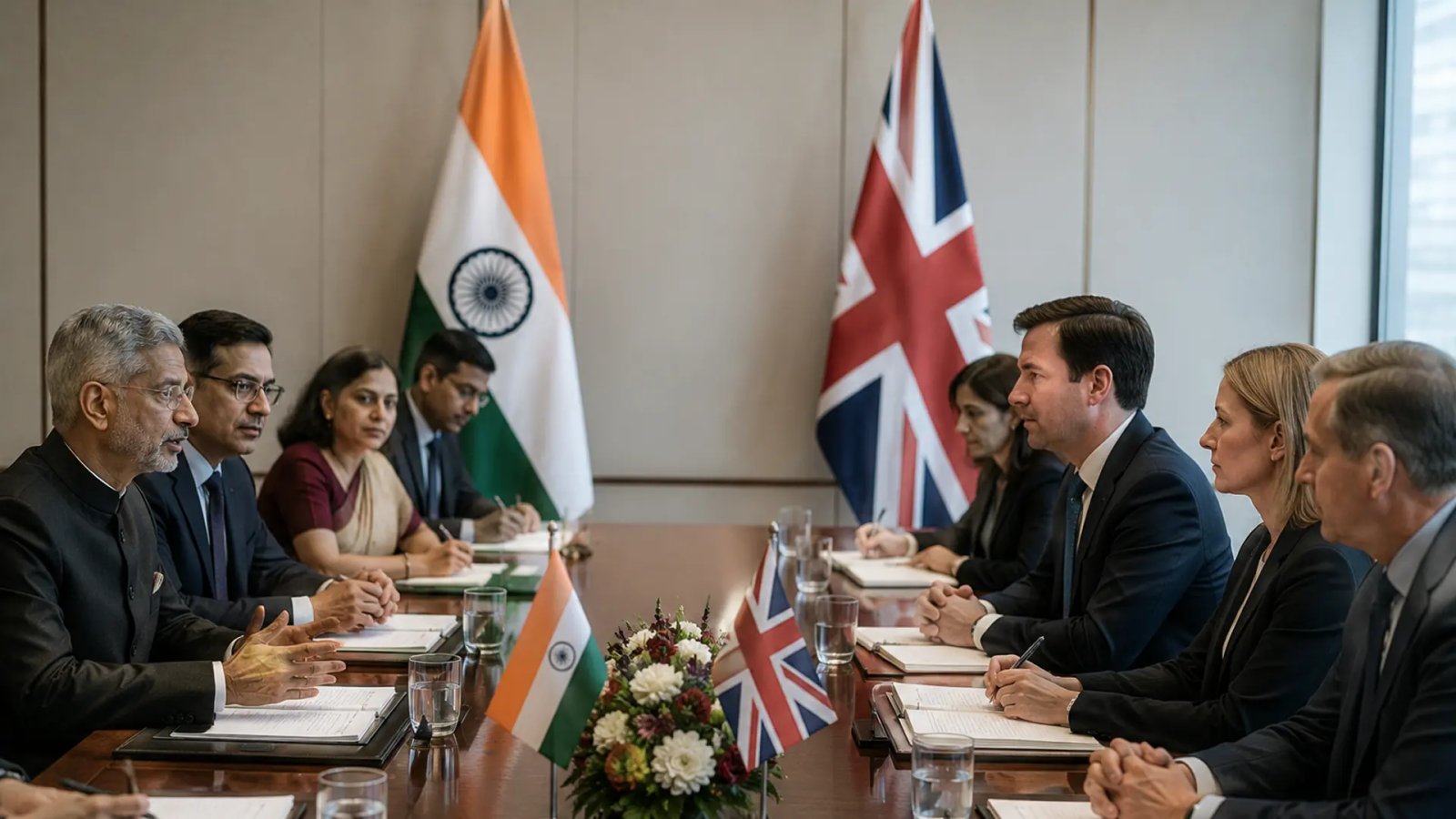 India’s Trade Minister Piyush Goyal preparing for discussions with UK officials ahead of the India-UK trade agreement rollout.