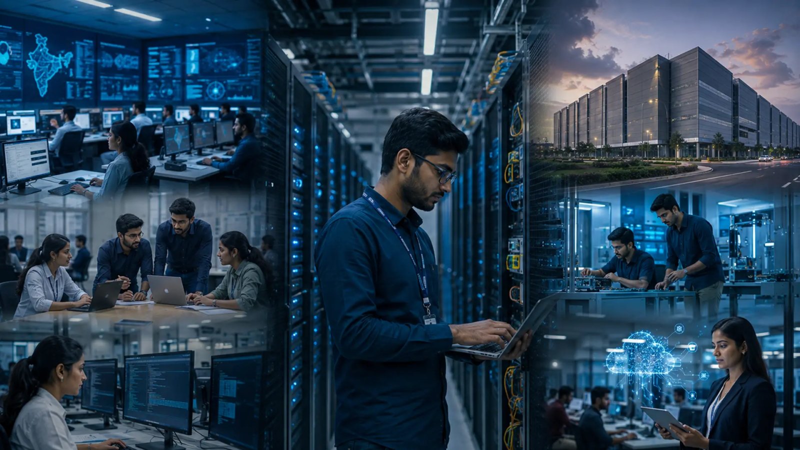 Data centre infrastructure supporting India’s growing AI ecosystem and employment opportunities